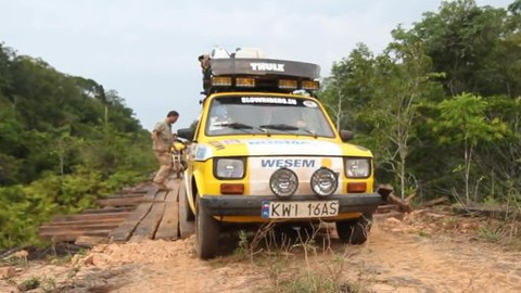Trabantem Jižní Amerikou - Jeden most na jeden záběr