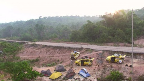 Trabantem Jižní Amerikou - Noc a ráno v Amazonii