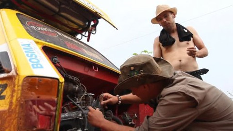 Trabantem Jižní Amerikou - Jediné nebezpečí je, že nám upadne výfuk