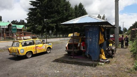 Trabantem Jižní Amerikou - Oprava malucha v zastávce