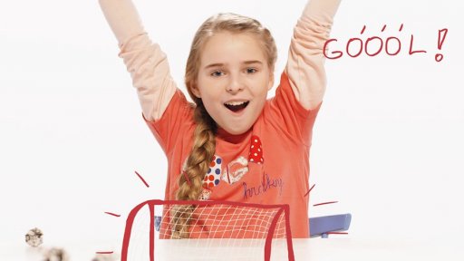 LOGOhrátky - Foukací fotbal