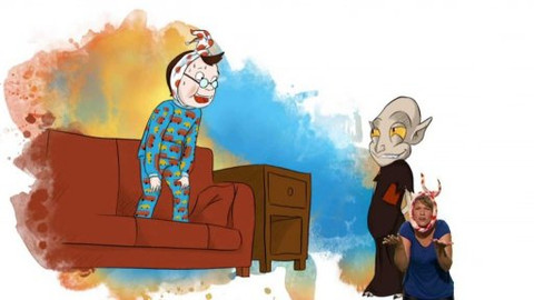 Pohádky pana Donutila - Znakový jazyk: Bubu v zubu