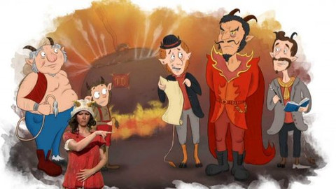 Pohádky pana Donutila - Znakový jazyk: Pekelná pohádka