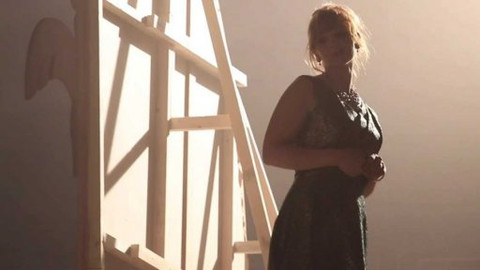 Krycí jméno Holec - Vica Kerekes při natáčení filmu