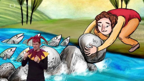 Pohádky krále Jiřího - Znakový jazyk: Račí princezna