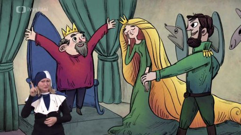 Pohádky krále Jiřího - Znakový jazyk: Jak se bubnuje na princezny