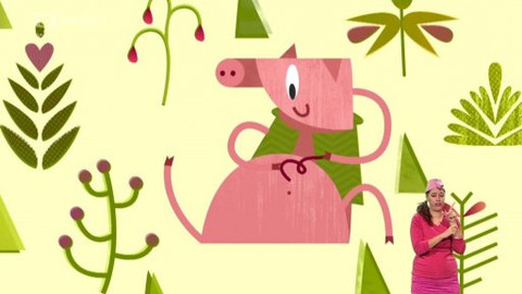 Pohádky pana Donutila - Znakový jazyk: O prasátku