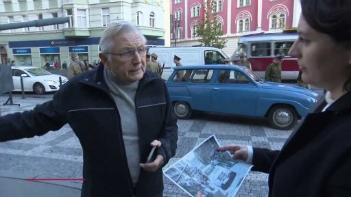 Ten okamžik - Reportáž o cyklu v pořadu Události