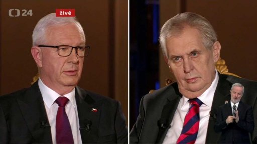 Volba prezidenta ČR 2018 - Znakový jazyk