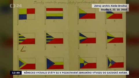 100 let státní vlajky - Vznik a proměny státních symbolů