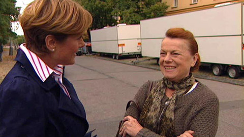 Cukrárna - Rozhovory s herci