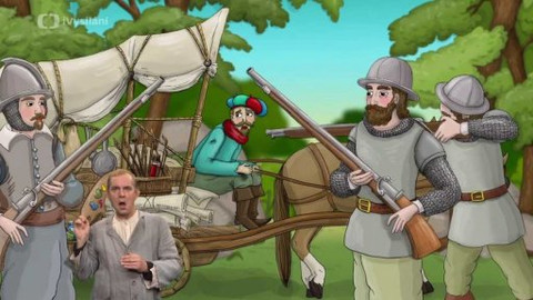 Zbojnické pohádky - Znakový jazyk: Loupežník jako obrázek