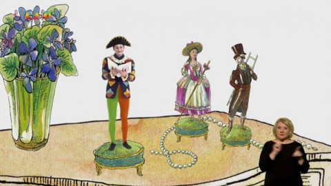 Pohádky Hanse Christiana Andersena - Znakový jazyk: Pastýřka a kominíček