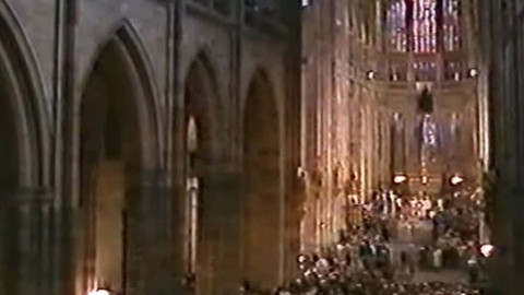 Albertov 16:00 - Bohoslužba při příležitosti nástupu Václava Havla do funkce