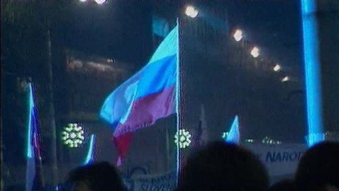 Sbohem Československo - První vteřiny roku 1993 v Bratislavě