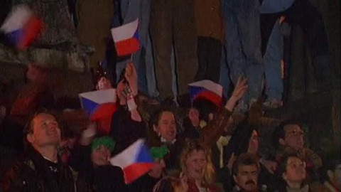 Sbohem Československo - První vteřiny roku 1993 v Praze