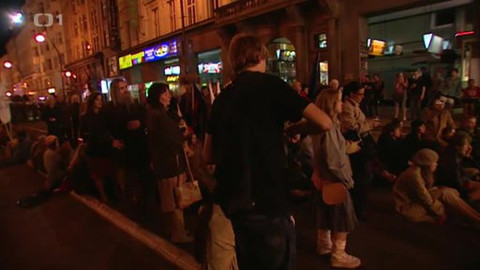 Vyprávěj - Natáčení na Národní třídě