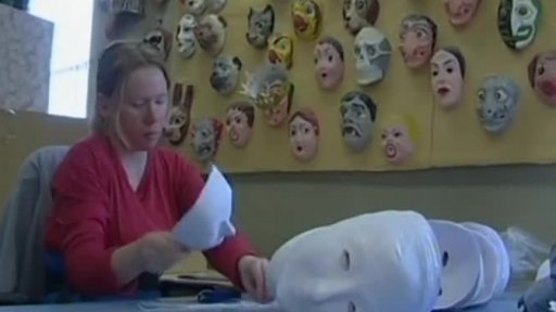 Výroba masopustních masek