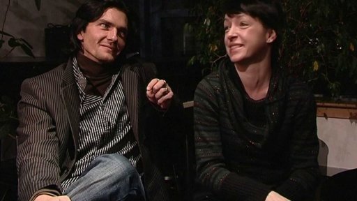 Medailonek páru Tatiana Vilhelmová a Petr Čadek