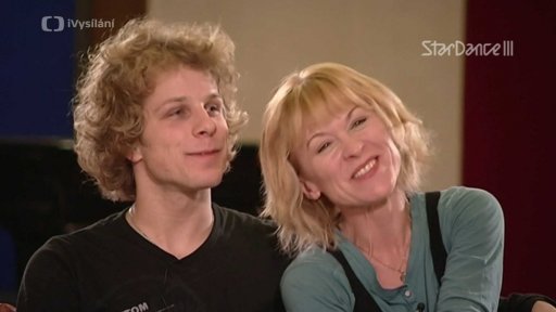 Medailónek páru Dana Batulková a Jan Onder