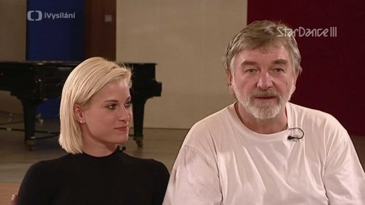 Medailónek páru Vladimír Kratina a Laura Klimentová