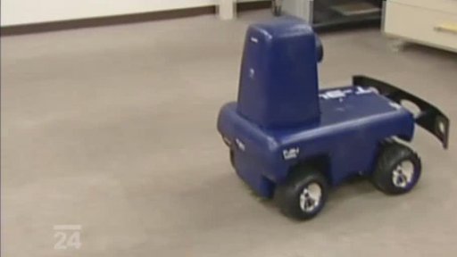 Robot chytá lupiče