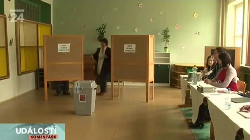 Volby – den první