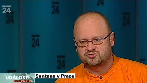 Carlos Santana v Praze