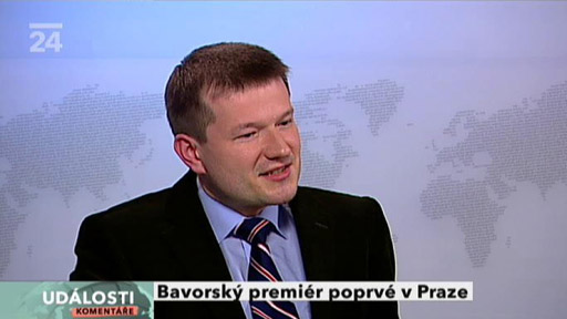 Bavorský premiér v Česku