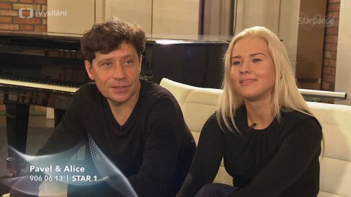 Medailonek páru Pavel Kříž & Alice Stodůlková