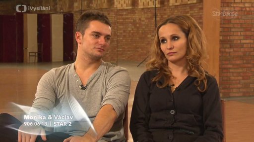 Medailonek páru Monika Absolonová & Václav Masaryk