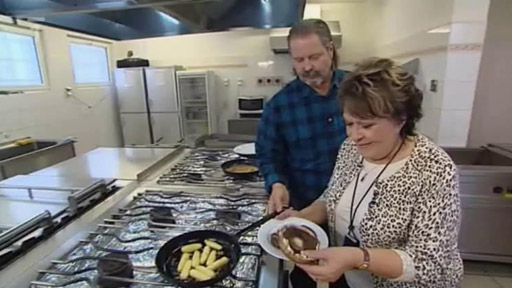 Jelení plátky na houbách