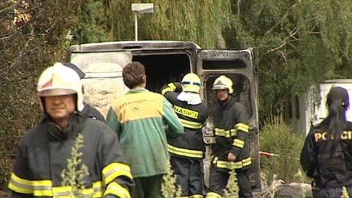 Požár za dva miliony korun