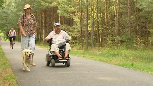 Hradecké lesy se otevírají i vozíčkářům.