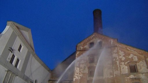 Škoda na vyhořelém jindřichohradeckém pivovaru je milion korun