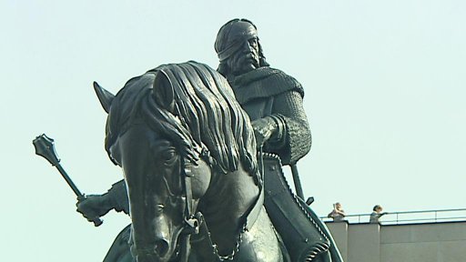 Obnova jezdecké sochy Jana Žižky na pražském Vítkově
