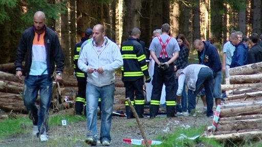 Ohořelé lidské tělo