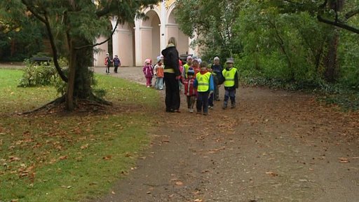 Zámecký park v Opočně zůstane v zimě částečně otevřený.