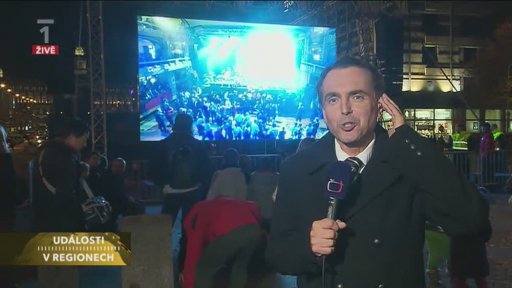 Noc na Václavském náměstí