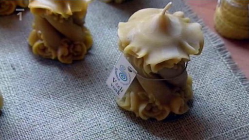 Svíčky ze včelího vosku