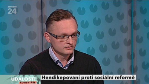 Handicapovaní proti sociálním škrtům