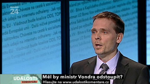 Rozkývaná židle pod Vondrou