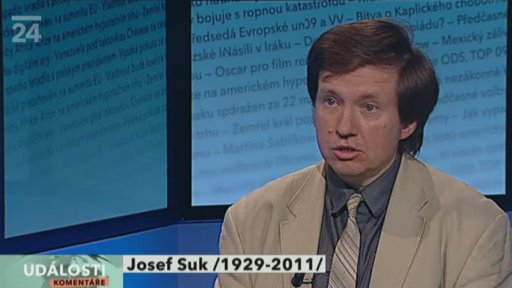 Zemřel Josef Suk