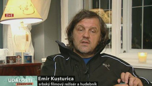 Emir Kusturica v Praze