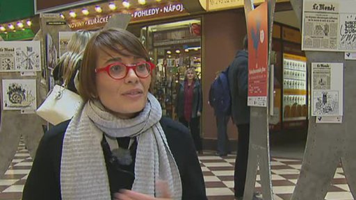 Slavný karikaturista Plantu v Praze