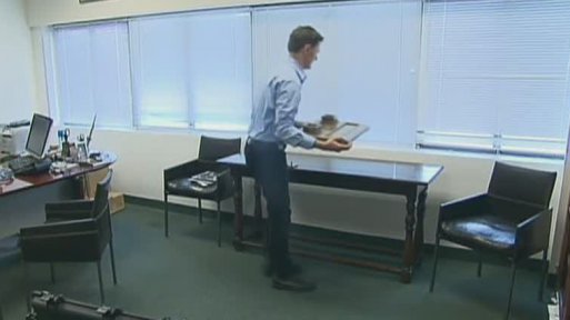 Dražba psací soupravy