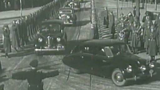 Otevření Štefánikova mostu (1946)