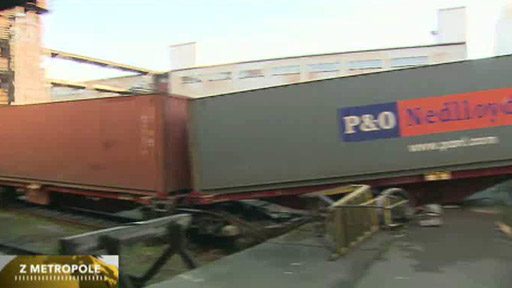 Kuriozní nehoda na Nákladovém nádraží Žižkov