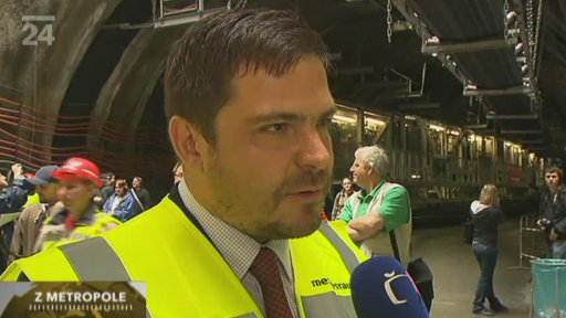 Ražba metra do Motola - nový razící štít