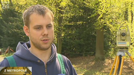 Geodetická délková základna v oboře Hvězda